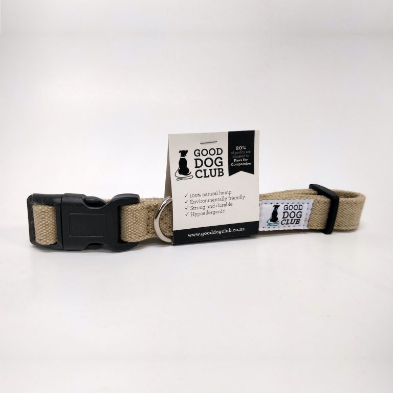 Hemp Dog Collar Good Dog Club