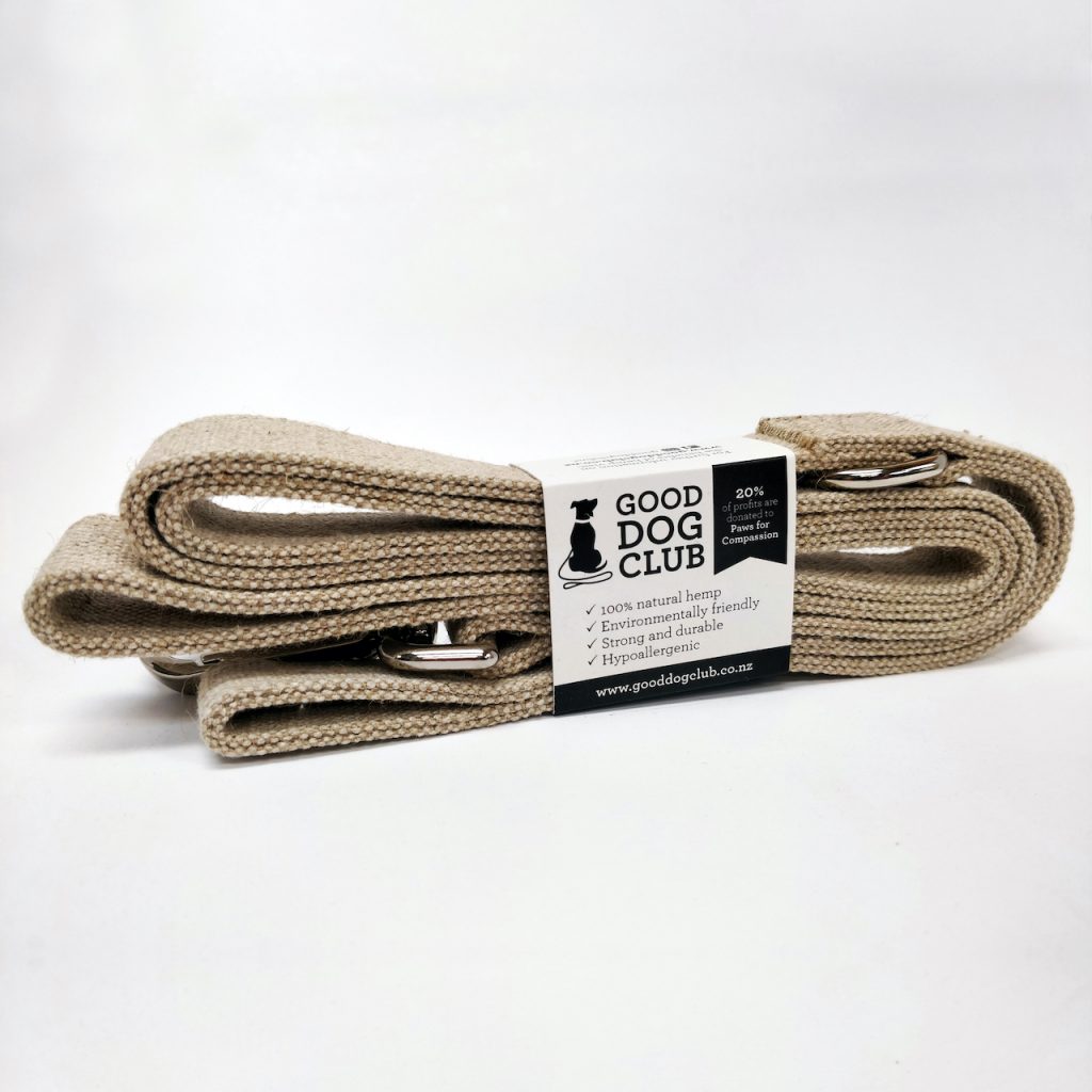 Hemp Dog Leash Good Dog Club